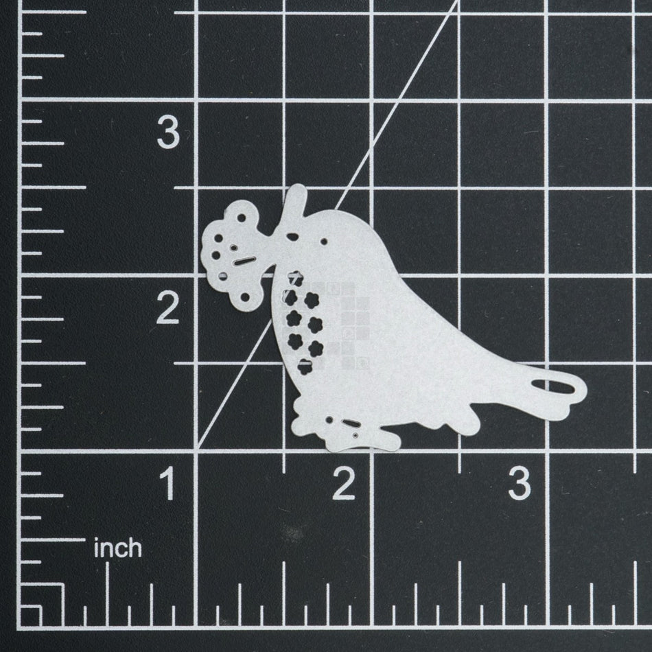 Bird with Leafy Twig Metal Cutting Die