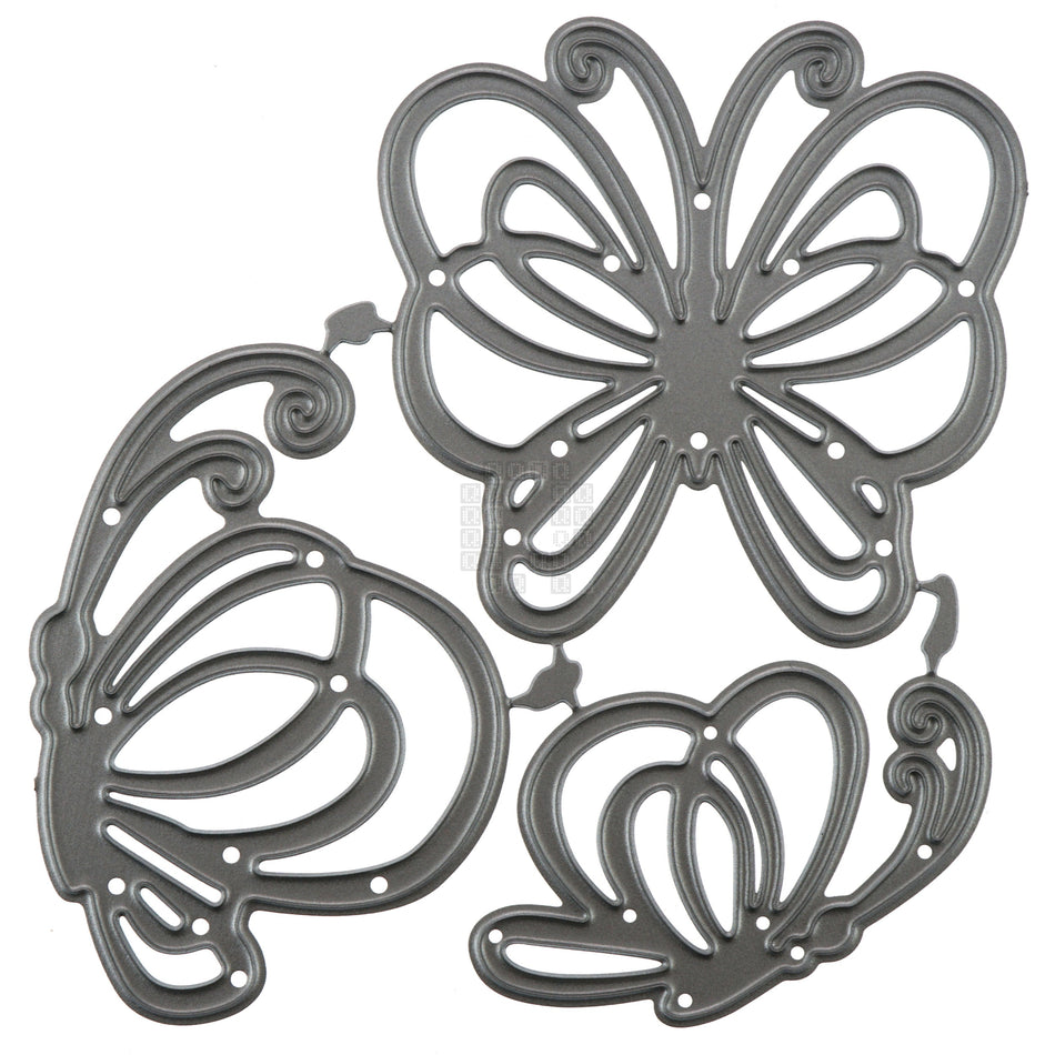 3-Piece Butterfly Metal Cutting Die Set