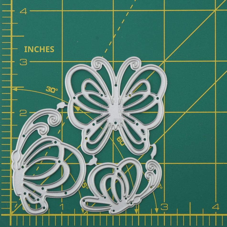 3-Piece Butterfly Metal Cutting Die Set