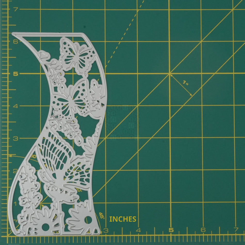 Butterfly Meadow Edge Metal Cutting Die