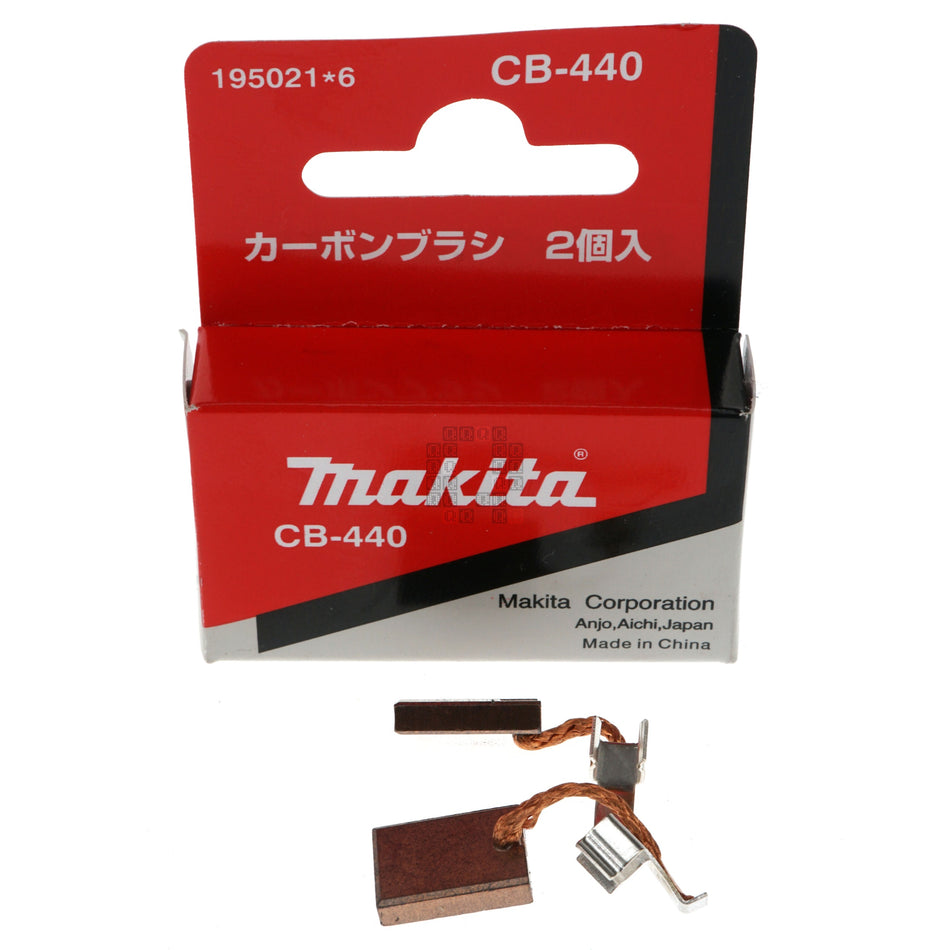 Makita CB440 Carbon Brush Set, 195021-6