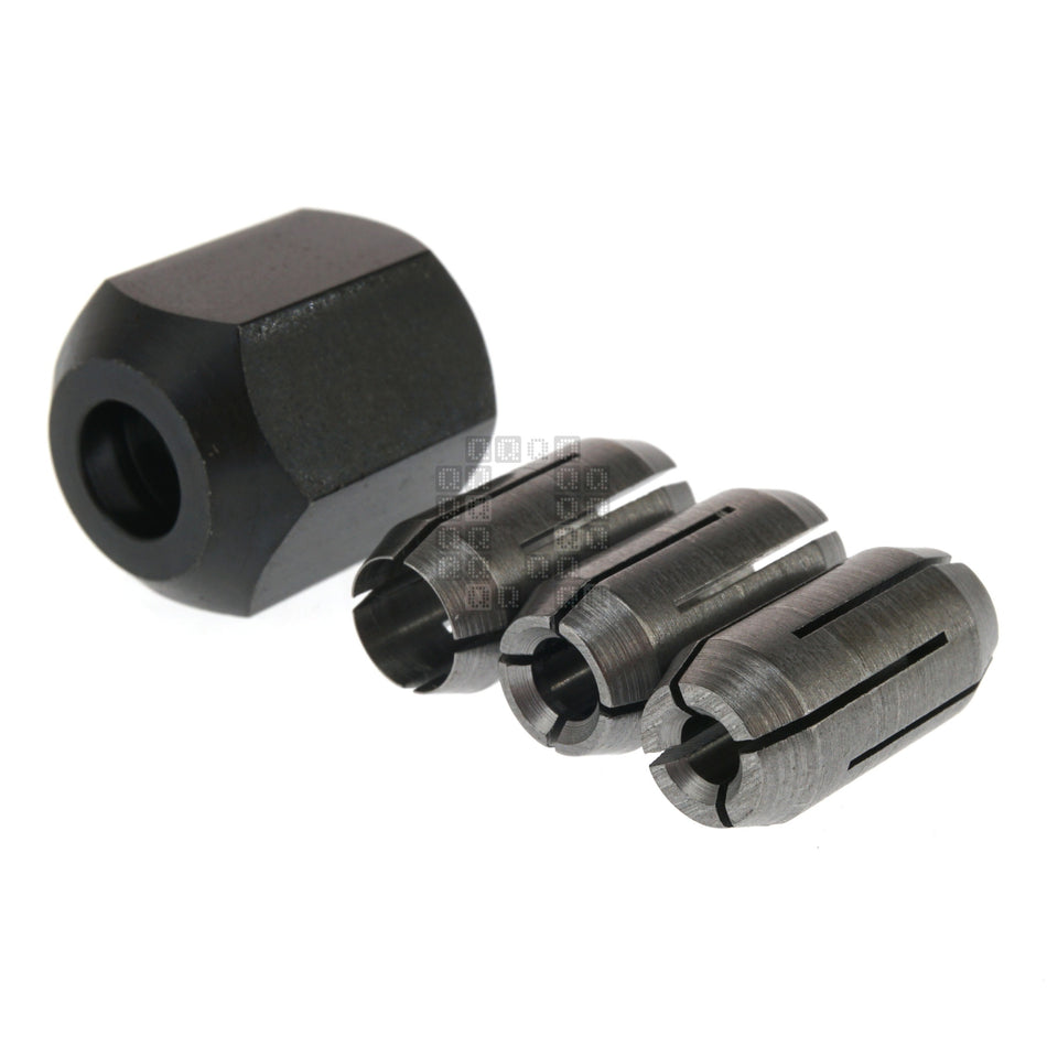 Bosch Rotozip CN1 2610016659 1/8", 5/32" & 1/4" Collets and Nut Kit