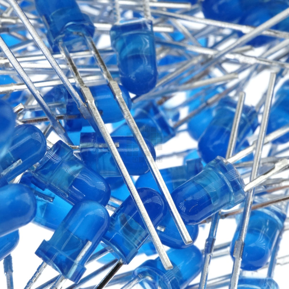 3mm Blue LEDs, 1000 Pack