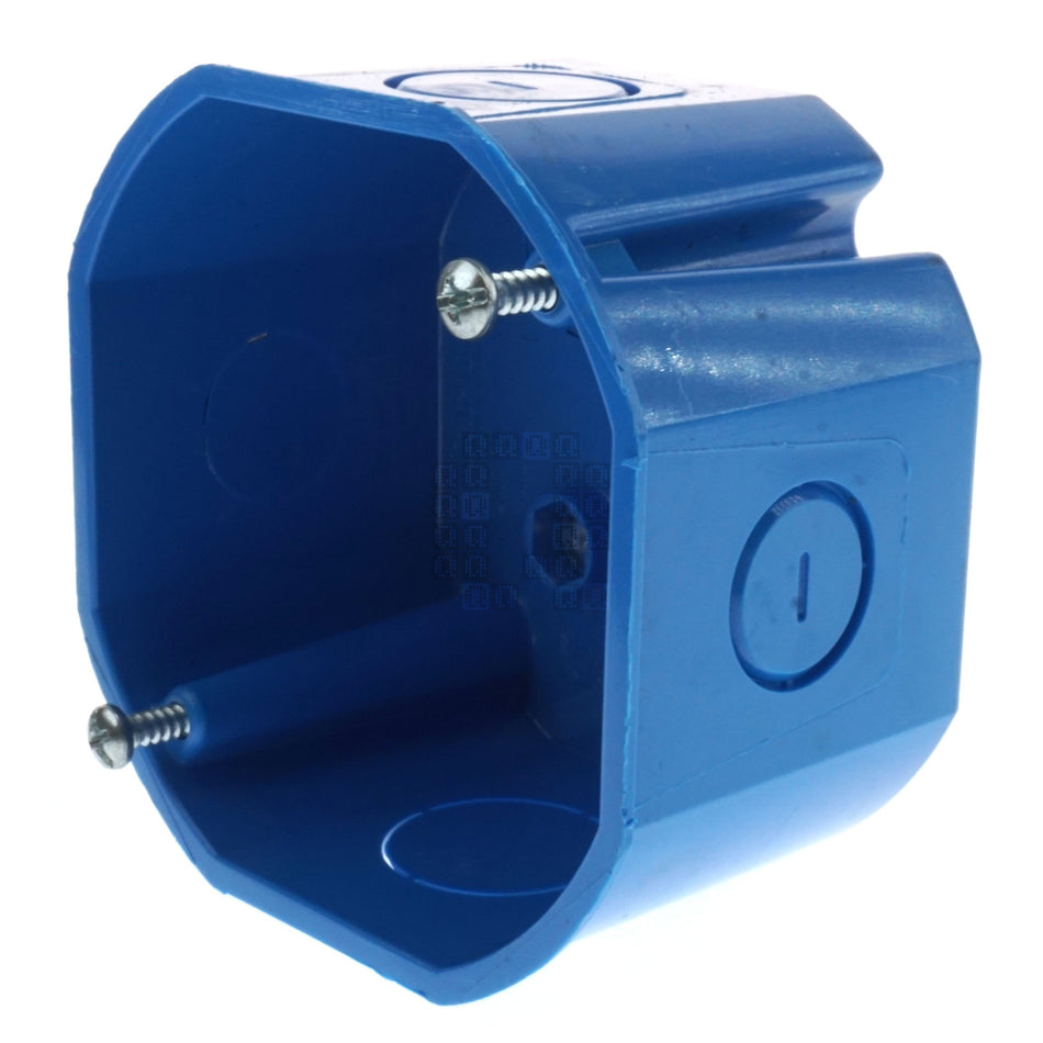 Carlon A615DEL 1-Gang 20.5 cu-in Octagon Ceiling Electrical Box with L-Bracket