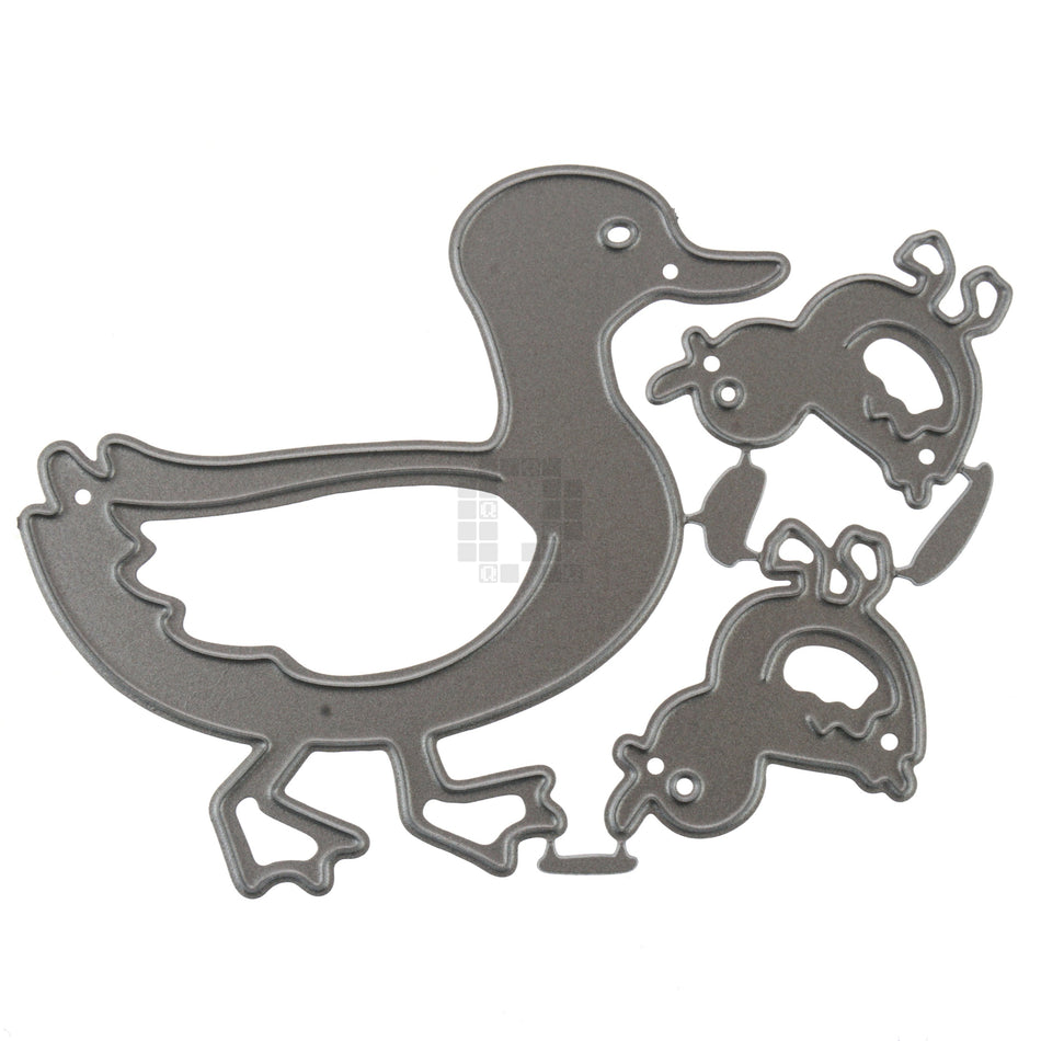 Duck and Ducklings 3-Piece Metal Cutting Die Set