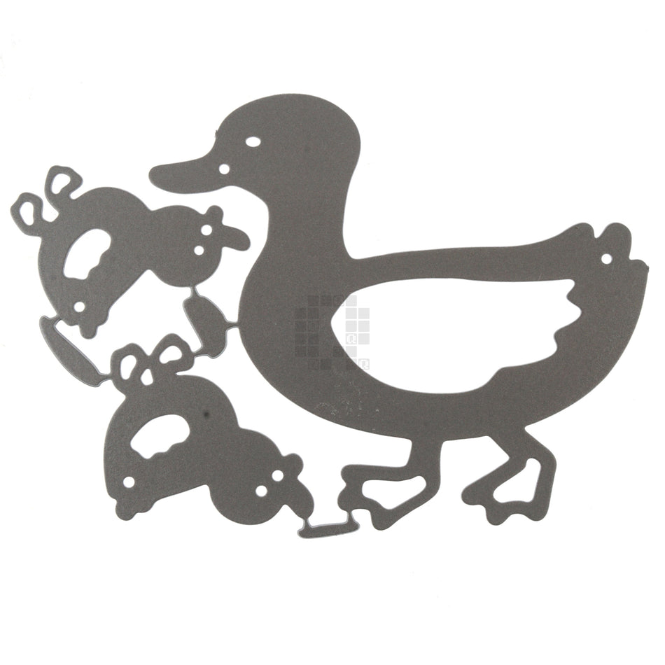 Duck and Ducklings 3-Piece Metal Cutting Die Set