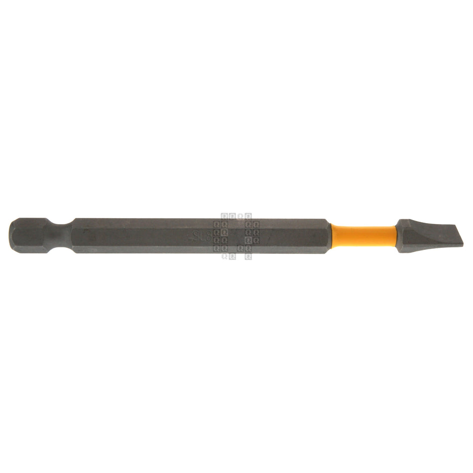 DeWalt DWA3SL8MF #8 Slotted MAX-FIT Impact Rated Power Bit, 3-1/2" Length