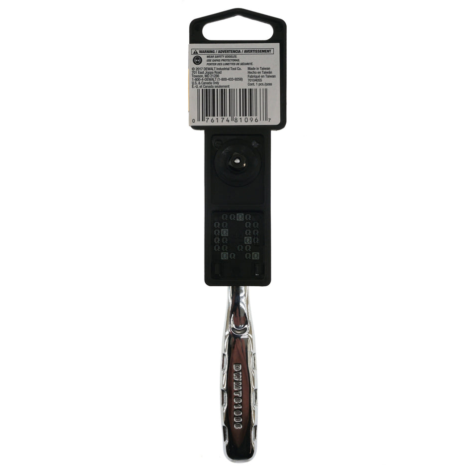DeWALT DWMT81096 1/4" Quick Release Reversible Ratchet, Pear Head