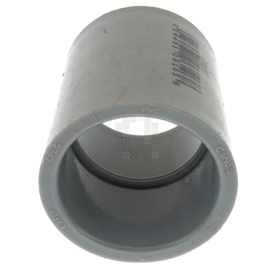 Carlon E940FR-CTN Electrical Non-Metallic PVC Conduit Coupling, 2" Length, 1" Pipe