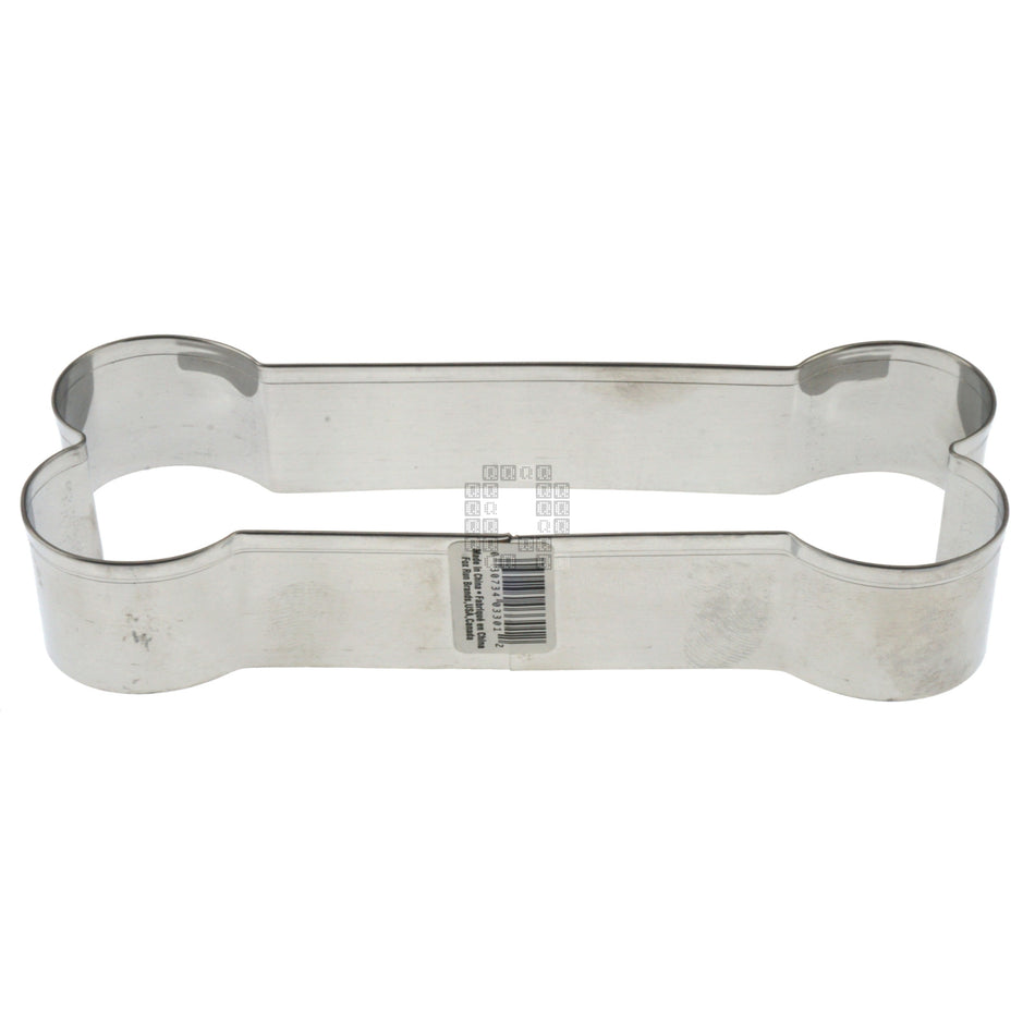 Fox Run Brands 3301 5" Dog Bone Stainless Steel Cookie / Pastry Cutter