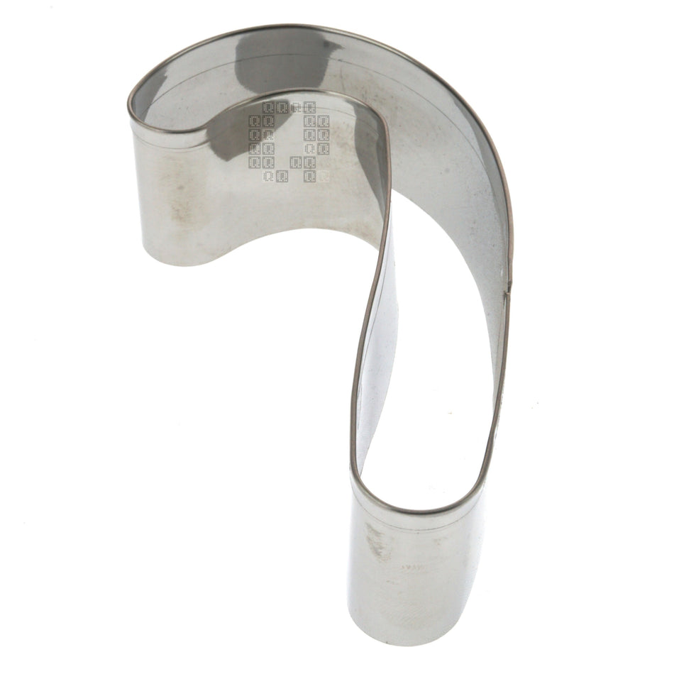 Fox Run Brands 3365 3-1/2" Candy Cane Stainless Steel Pastry Cookie Cutter