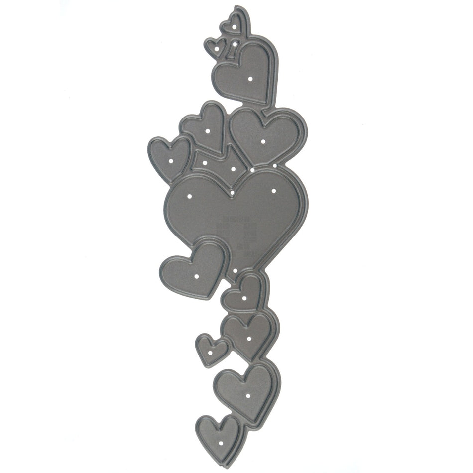 Heart Border Edge Frame Metal Cutting Die