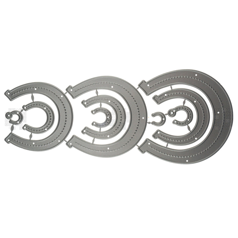 10-Piece Horseshoe Metal Cutting Die