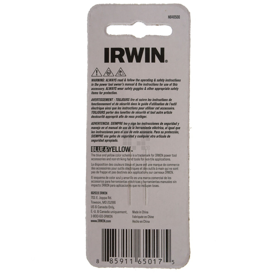 Irwin IWAF31TX102 T10 Torx Impact Performance Series Bit Tip, 1" Length, 2 Pack