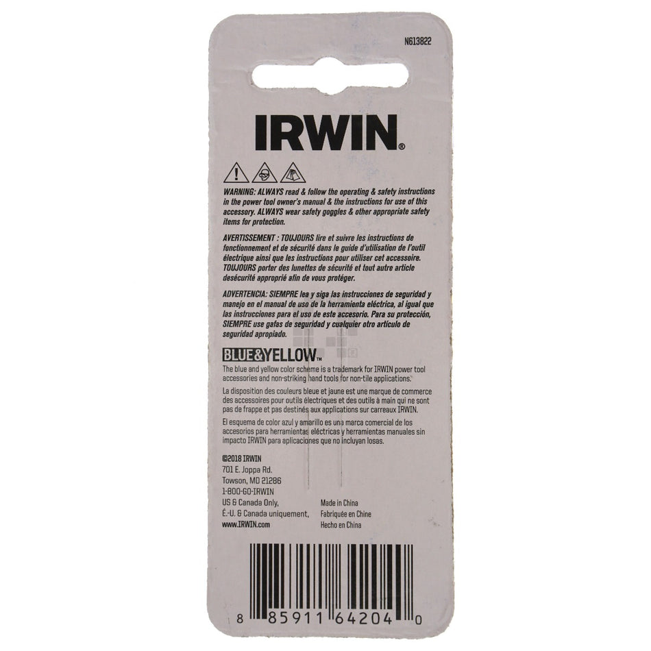 Irwin IWAF31TX252 T25 Torx Impact Performance Series Bit Tips, 1" Length, 2 Pack