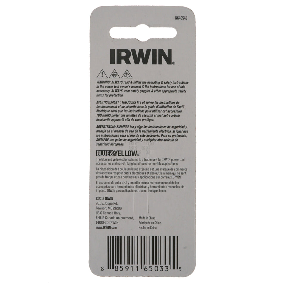 Irwin IWAF32DEP2T252 T25/#2 Phillips Double-Ended Impact Power Bits, 2-Pack, 2-1/2" Length