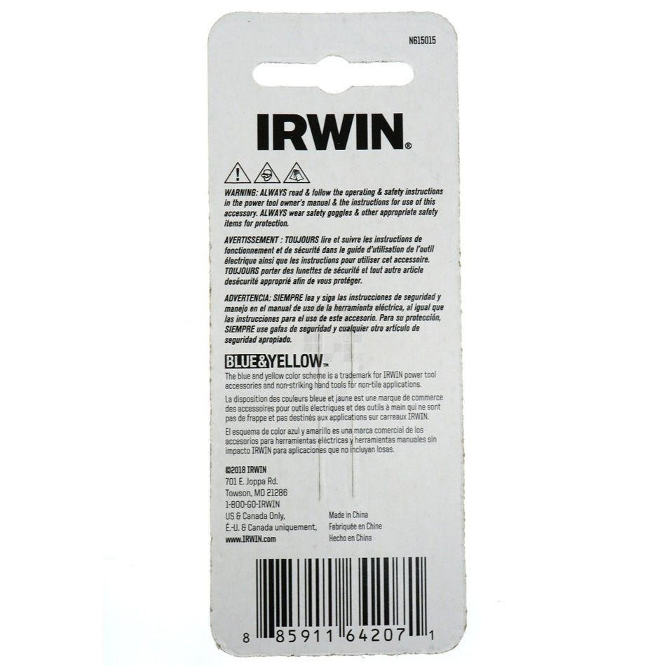 Irwin IWAF32TX202 2" Impact T20 Torx Power Bits, 1/4" Drive, 2 Pack