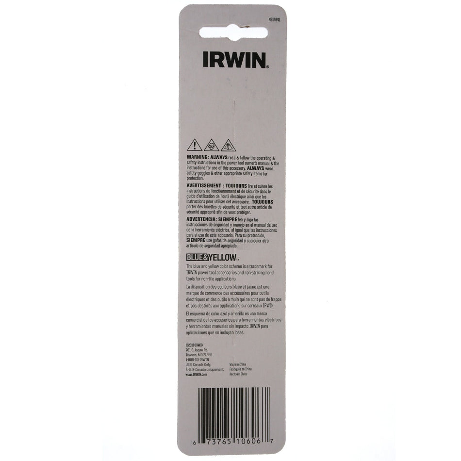 Irwin IWAF36PH3 #3 Phillips Impact Performance Series Power Bit, 6" Length