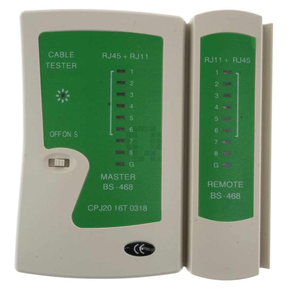 Knup KP-M0002 RJ11 / RJ45 Phone and Ethernet Cable Tester Tool