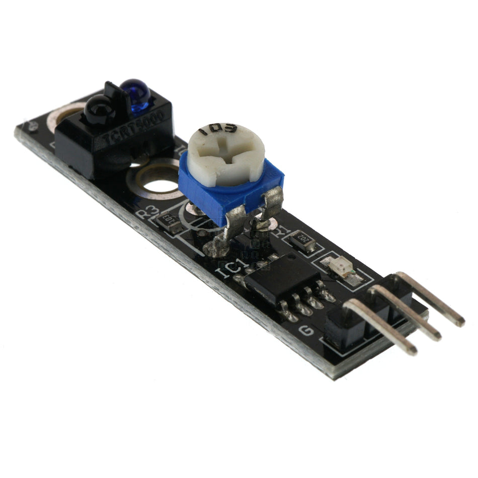 KY-033 3-Wire Line Tracking Module, Adjustable TCRT5000 Reflective Optical Sensor