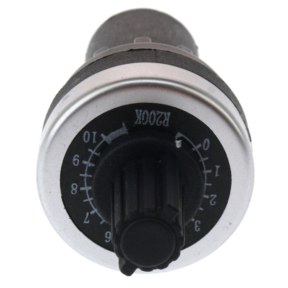 Tayee LA42DWQ-22 22mm Panel Mount Potentiometer, 200K Ohm, 2W 250V