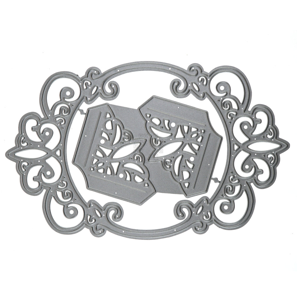 Lace Corner and Frame Metal Cutting Die Set