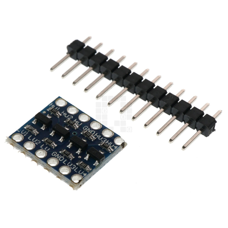 4 Channel Bi-Directional Logic Level Converter PCB Circuit Board, 3.3V 5V