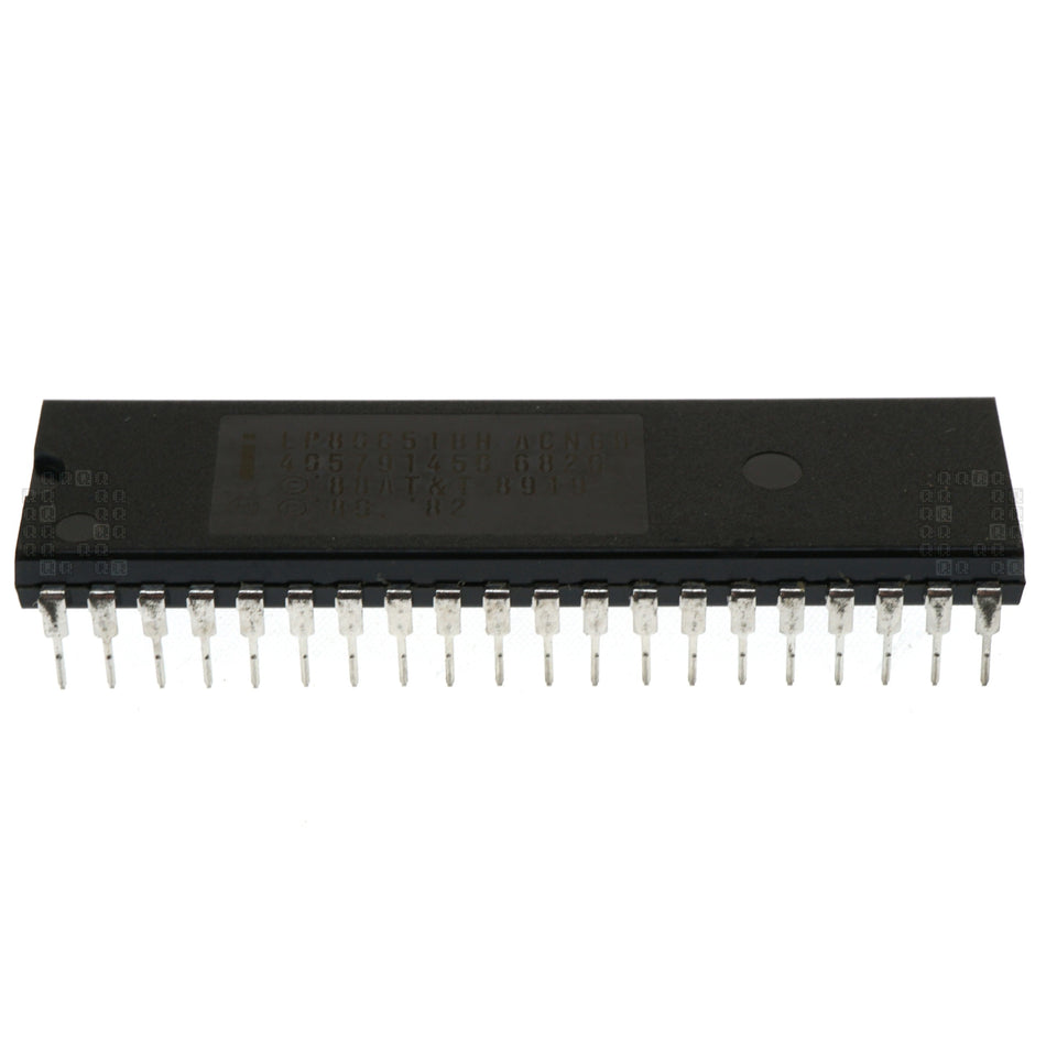 Intel LP80C51BH MCS 51 CHMOS 8-Bit  Microcontroller, PDIP40