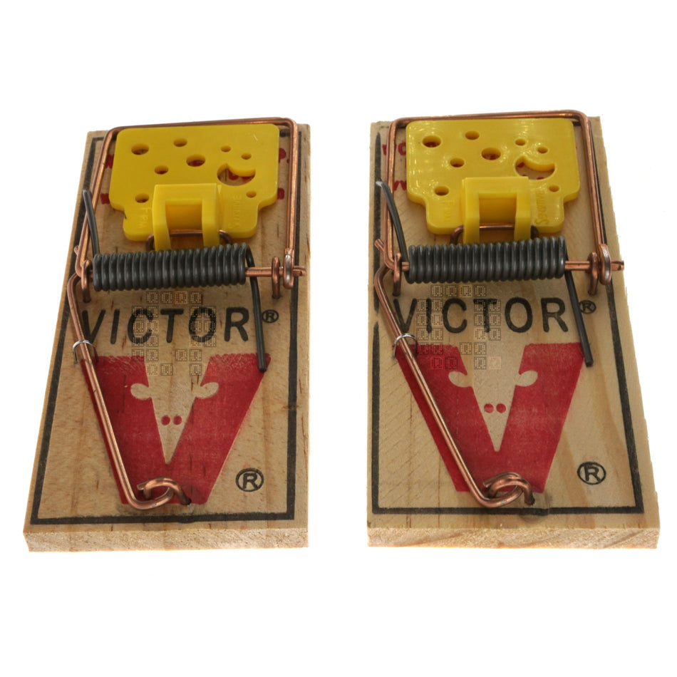 Victor M035 Easy Set Plastic Pedal Mouse Trap, 2-Pack