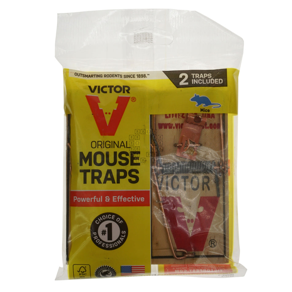 Victor M150 Original Mouse Trap, 2-Pack