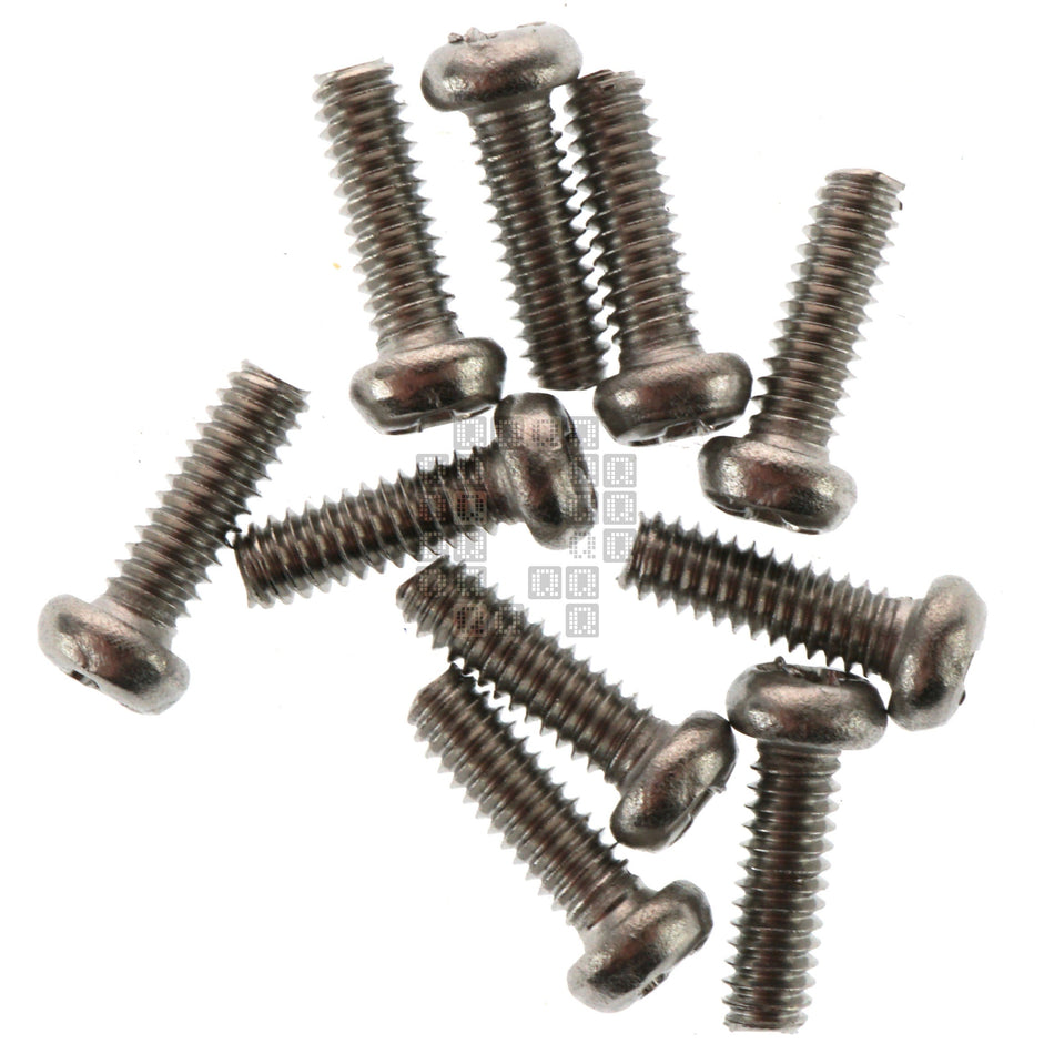 Unbranded M2-0.40 x 6mm Phillips Pan Head Screw, 304 Stainless Steel, 10 Pack