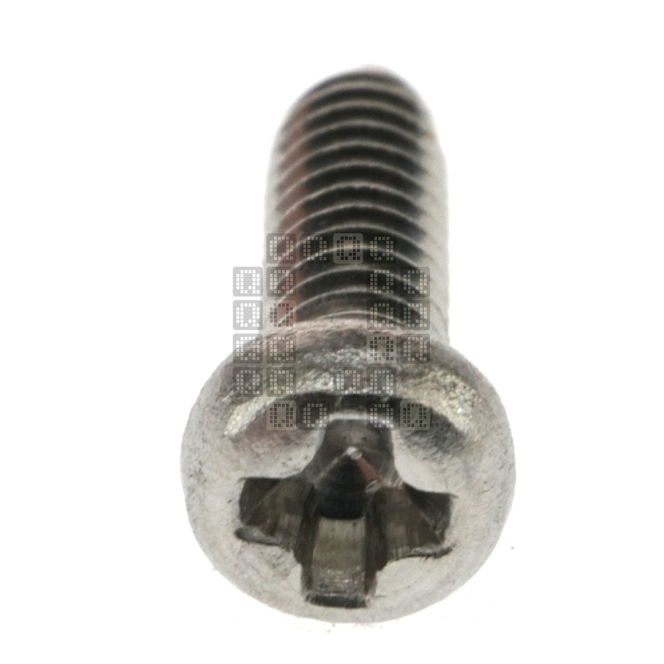 Unbranded M2-0.40 x 6mm Phillips Pan Head Screw, 304 Stainless Steel, 10 Pack