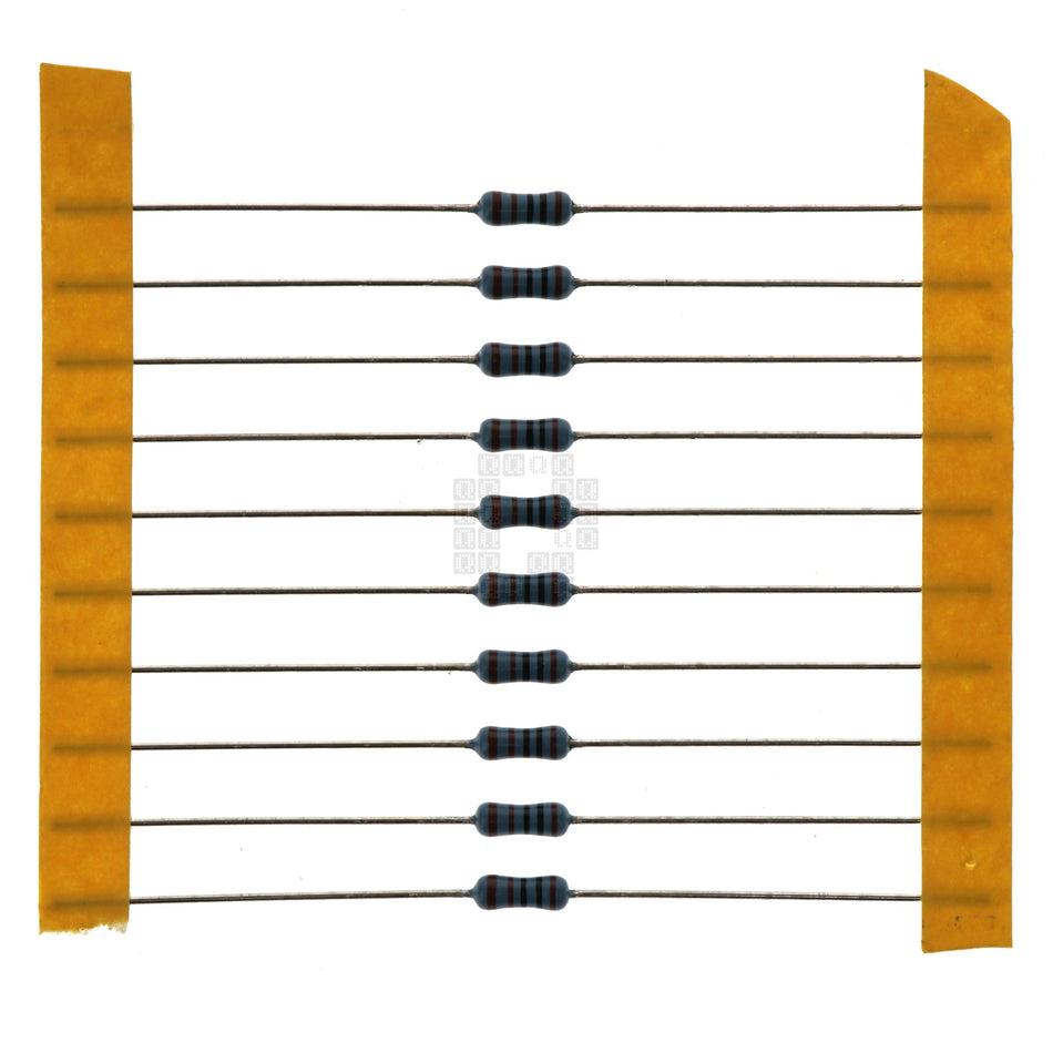 KOA MF1/4DCT52R1001F 1/4 Watt 1K Ohm 1% Through Hole Metal Film Resistor, 10-Pack