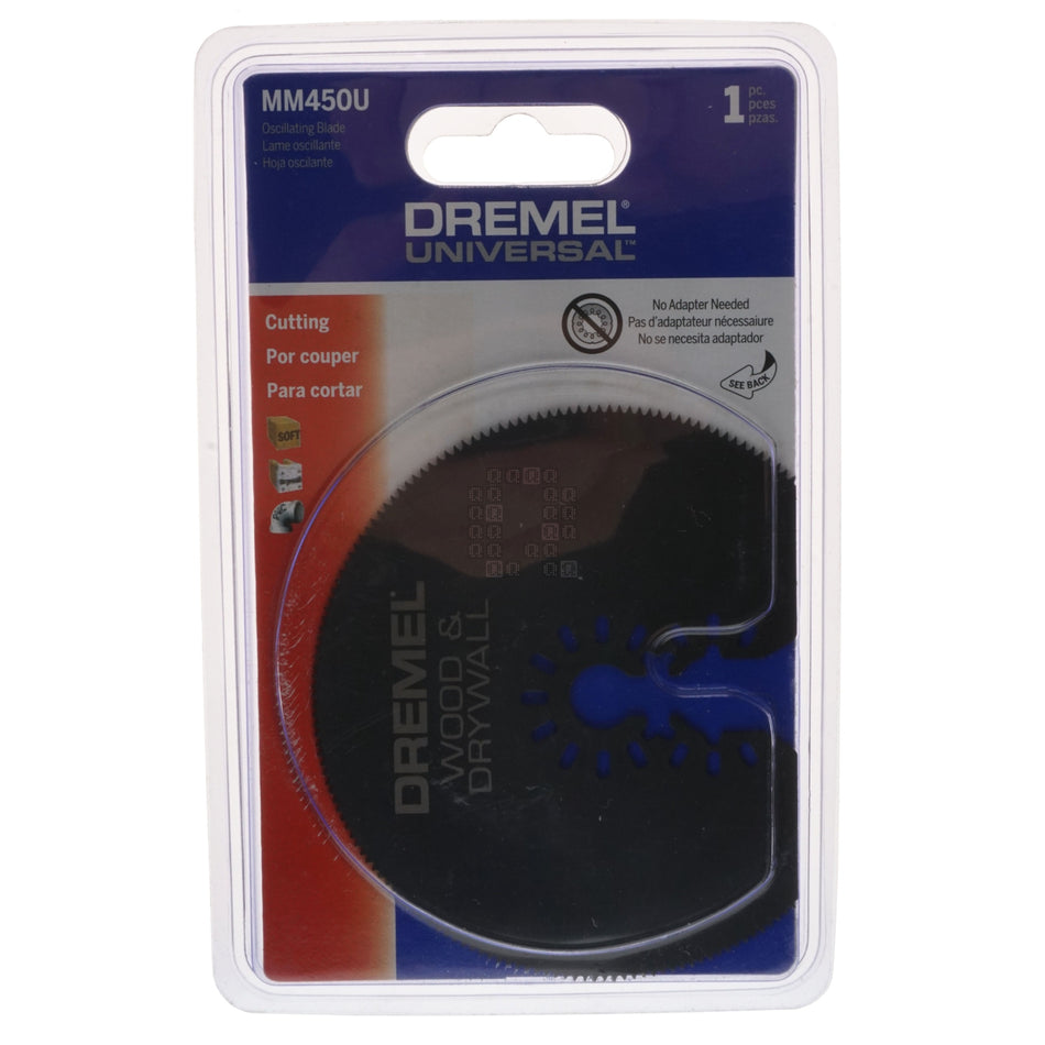 Dremel MM450U Universal 3" Wood/Drywall Cutting Oscillating Multi-Tool Blade