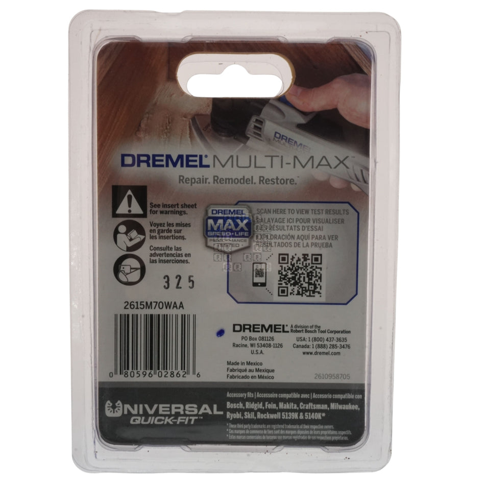 Dremel MM70W Oscillating Sanding Paper, 60/120/240 Grit, 6-Piece Set