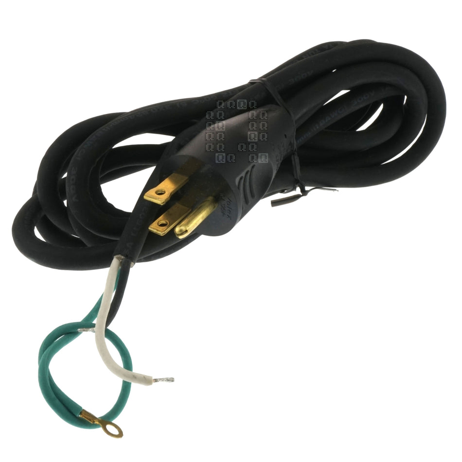 DeWALT N503298 8' Power Supply Cordset, SJ 18AWG 3-Conductor