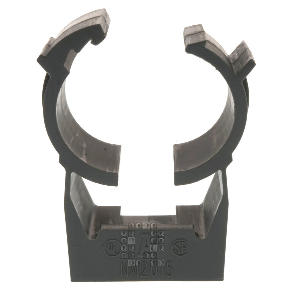 Arlington NM2015 UV-Rated Non-Metallic PVC 3/4" Rigid Pipe Hanger Snap-In Clamp