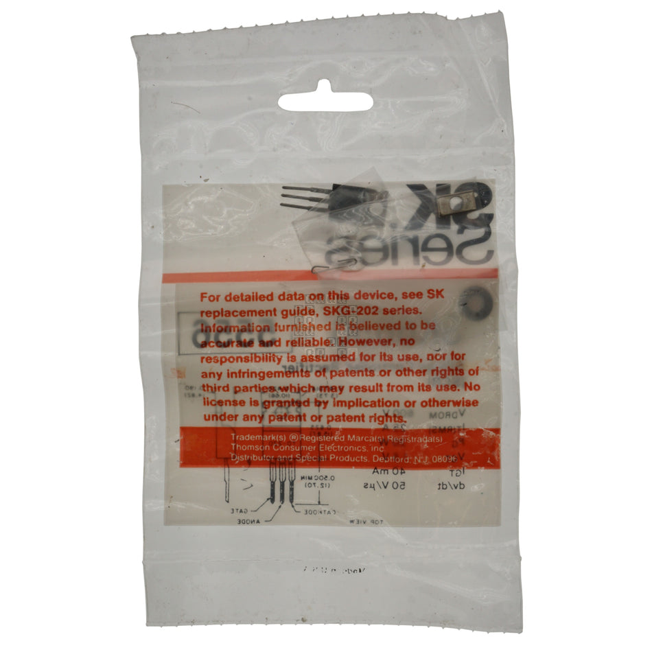 SK6656 Silicon Controlled Rectifier (SCR), TO-220