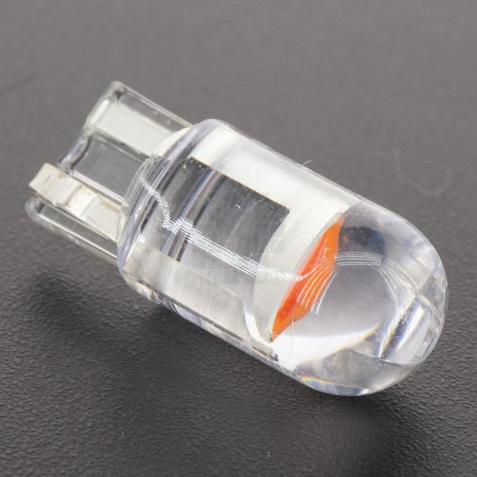 T10 W5W 194 168 COB LED Bulb, 1/4 watt Red