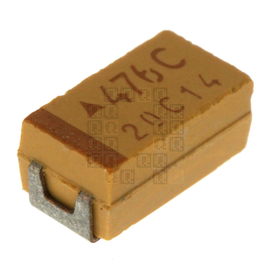 Kyocera AVX TPSC476K016R0350 Tantalum Capacitor, SMD 47uF 10% 16VDC , 2312