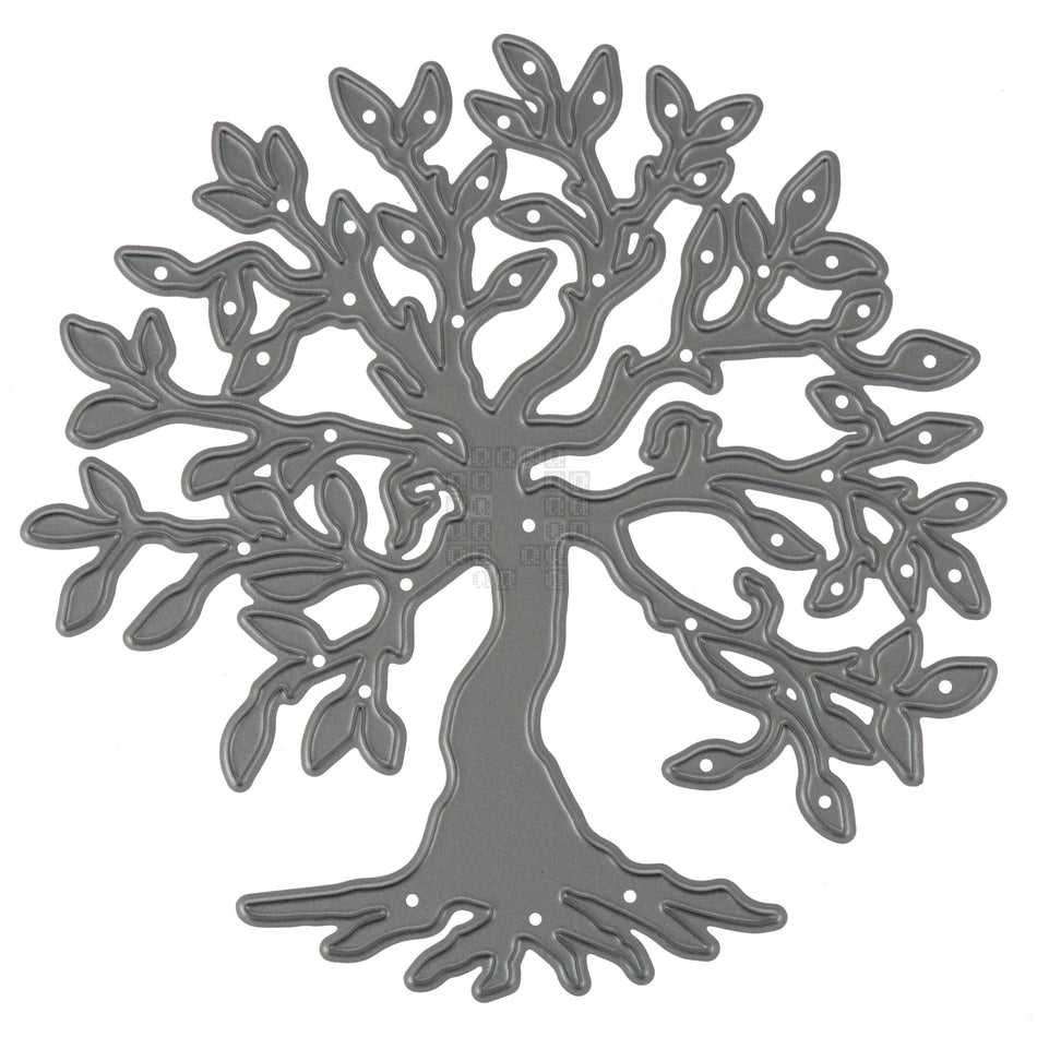 Leafy Tree of Life Metal Cutting Die