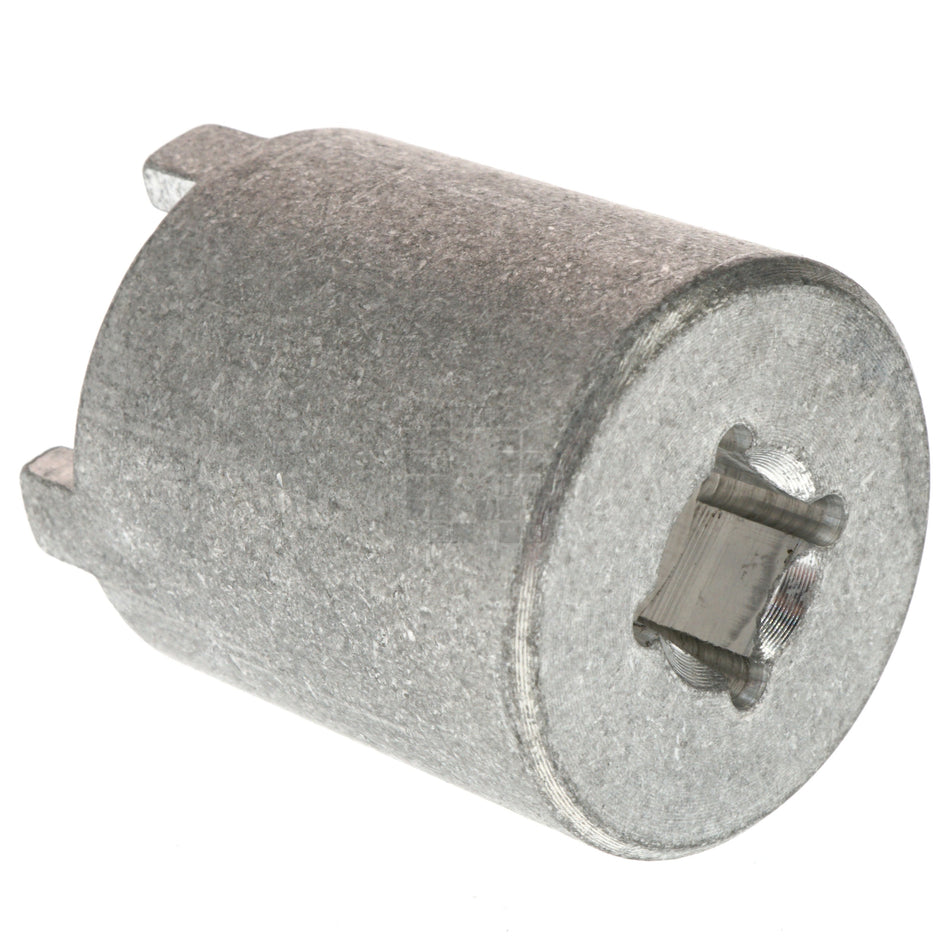 Aluminum Nut Wrench for WEG 22mm CSW Indicator Lights and Pushbuttons, 3/8" Square Drive