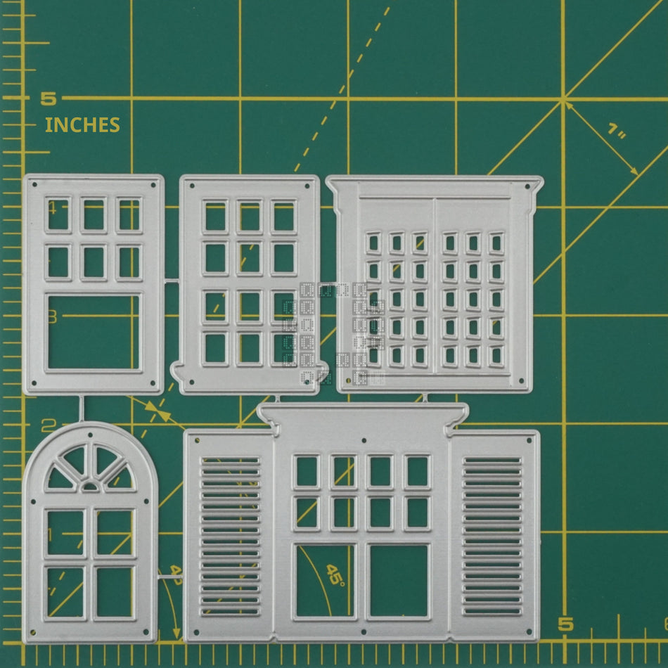 5-Piece Windows Metal Cutting Die Set
