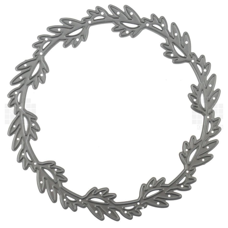 Leafy Wreath Ring Metal Cutting Die